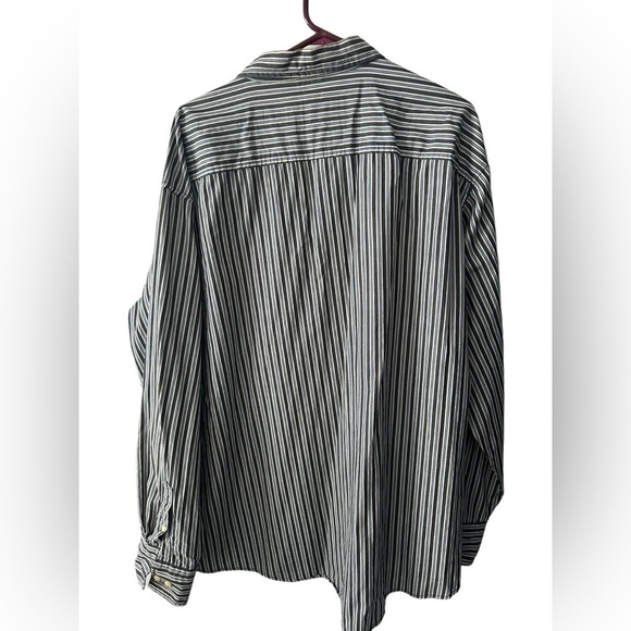 Timberland XXL long-sleeve button down blue/tan/navy 100% cotton - Picture 4 of 11